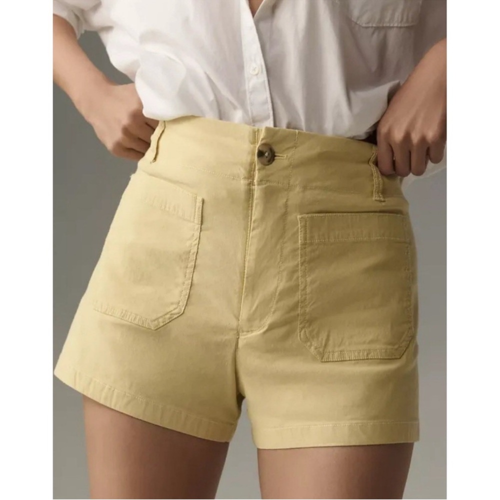 *Anthropologie Maeve The Colette Butter Yellow Shorts